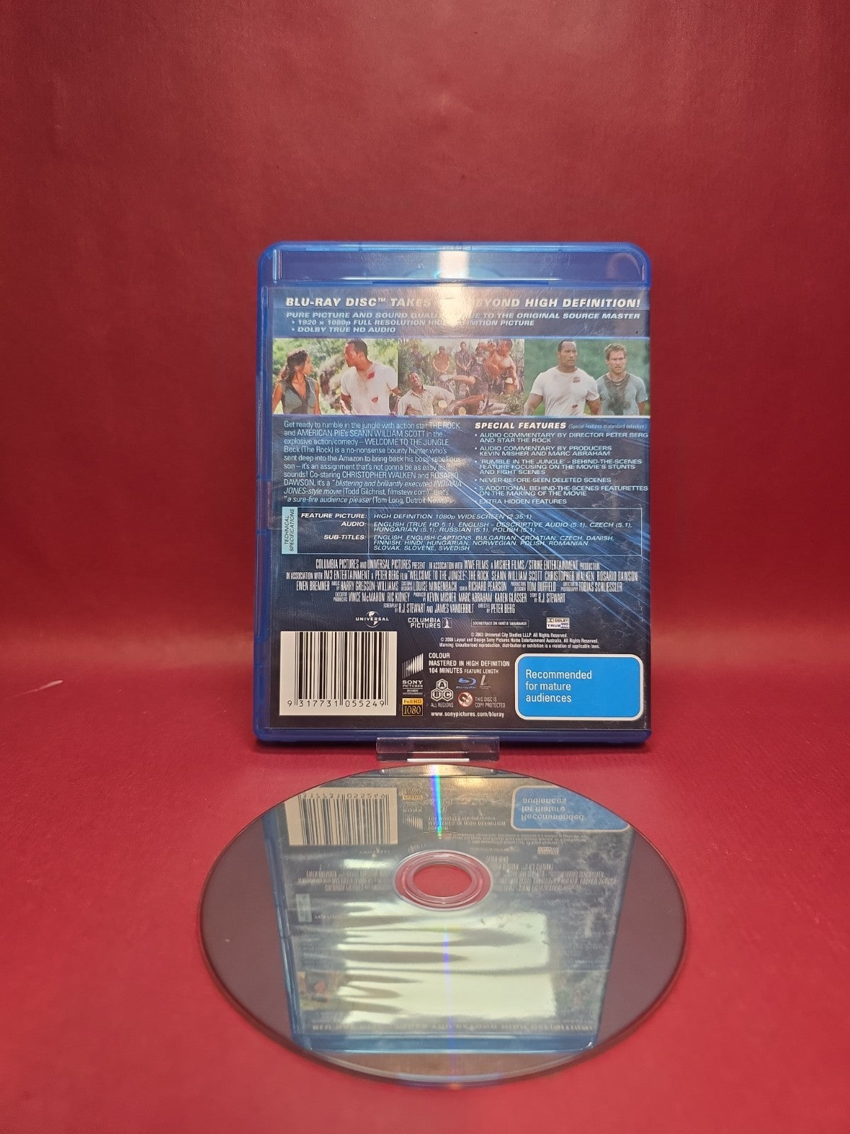 Welcome to the Jungle (Blu-ray, 2003)  Region Free 