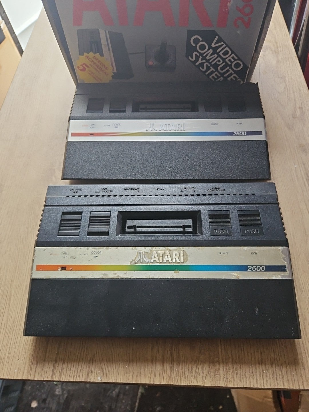 2 X Atari 2600 Consoles - Untested