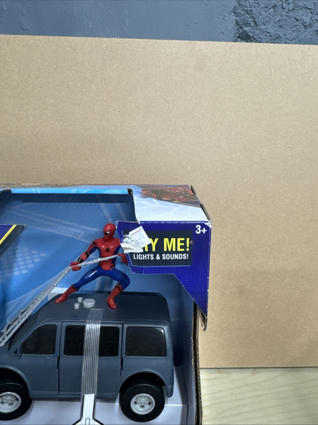 Marvel Hero Rider Road Rippers Spider-Man Vehicle with Sound