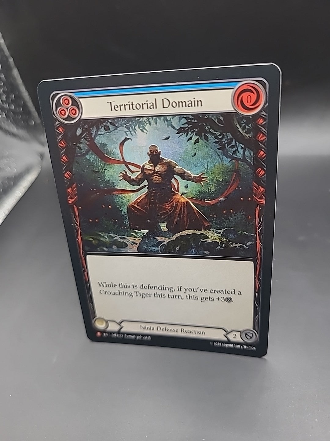 Flesh And Blood Territorial Domain - Part the Mistveil Foil