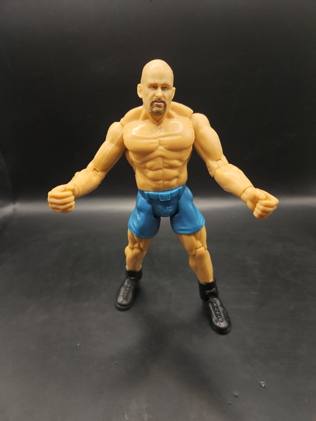 STONE COLD STEVE AUSTIN WWF Jakks Pacific 1999 Titan Tron Live Wrestling Figure