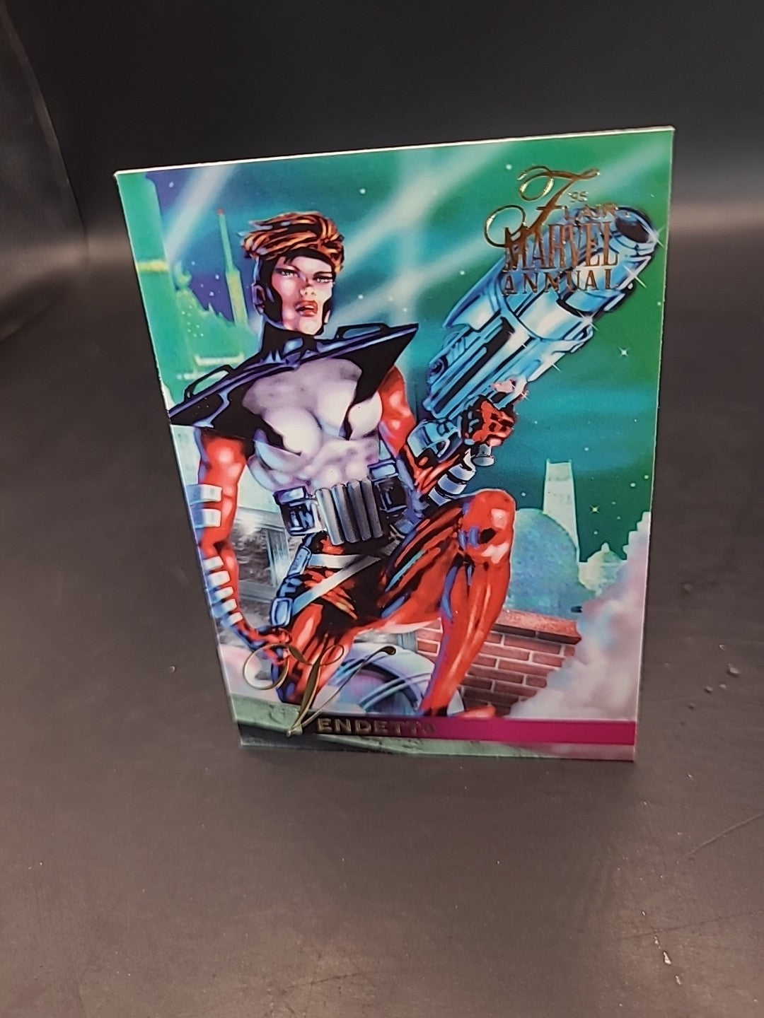VENDETTA / 1995 Fleer Flair Marvel Annual BASE Trading Card #100