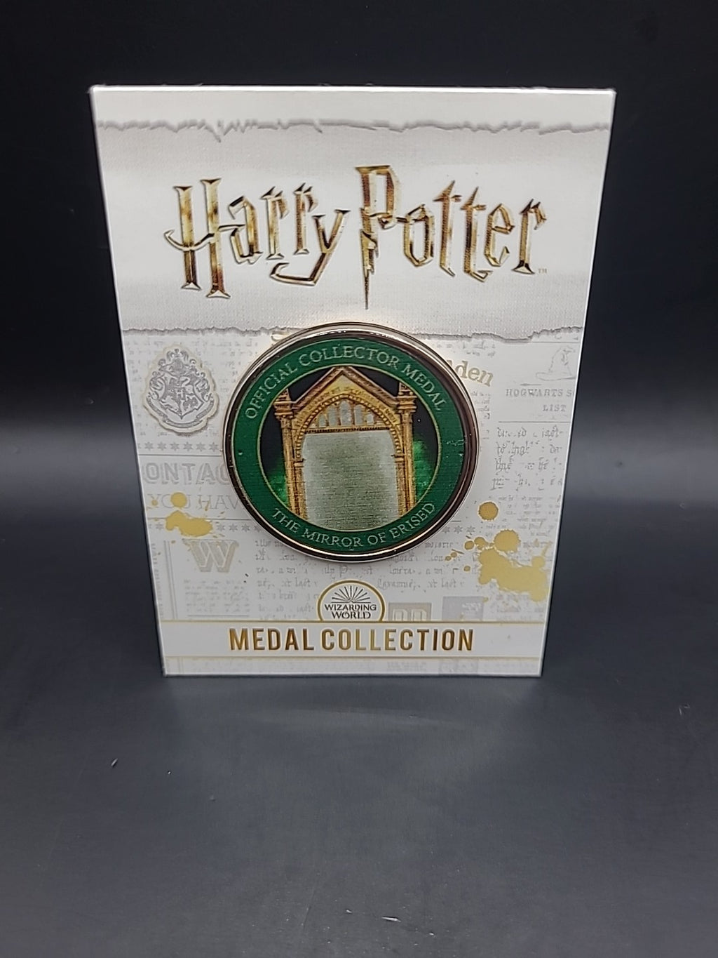 Harry Potter Medal Coin Collection - Artefacts And Spells The Mirror Of Erised 
