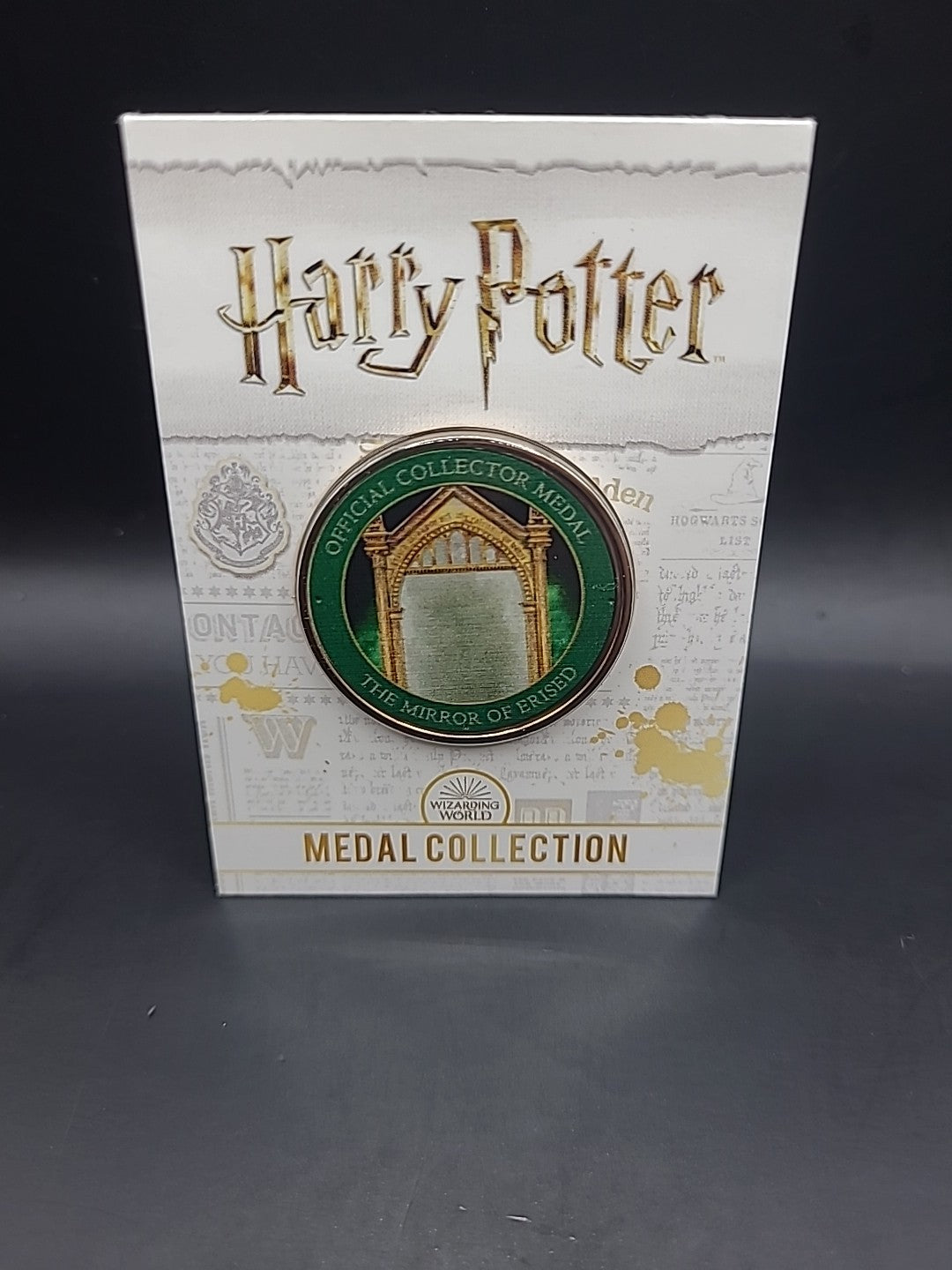 Harry Potter Medal Coin Collection - Artefacts And Spells The Mirror Of Erised 