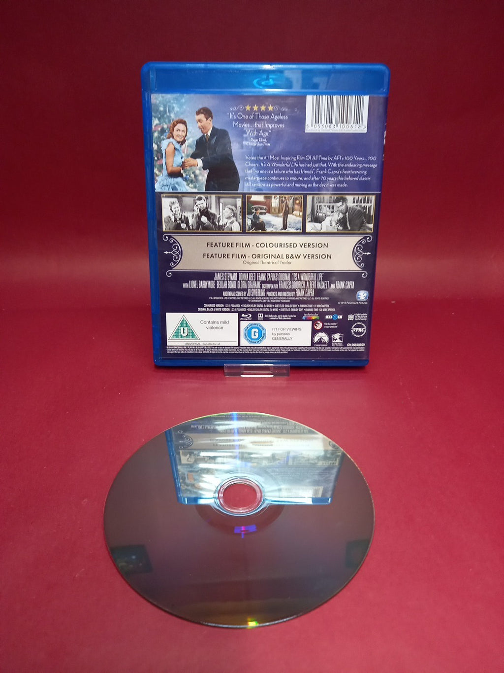 It's A Wonderful Life (Blu-ray, 2016) Platinum Anniversary Edition 