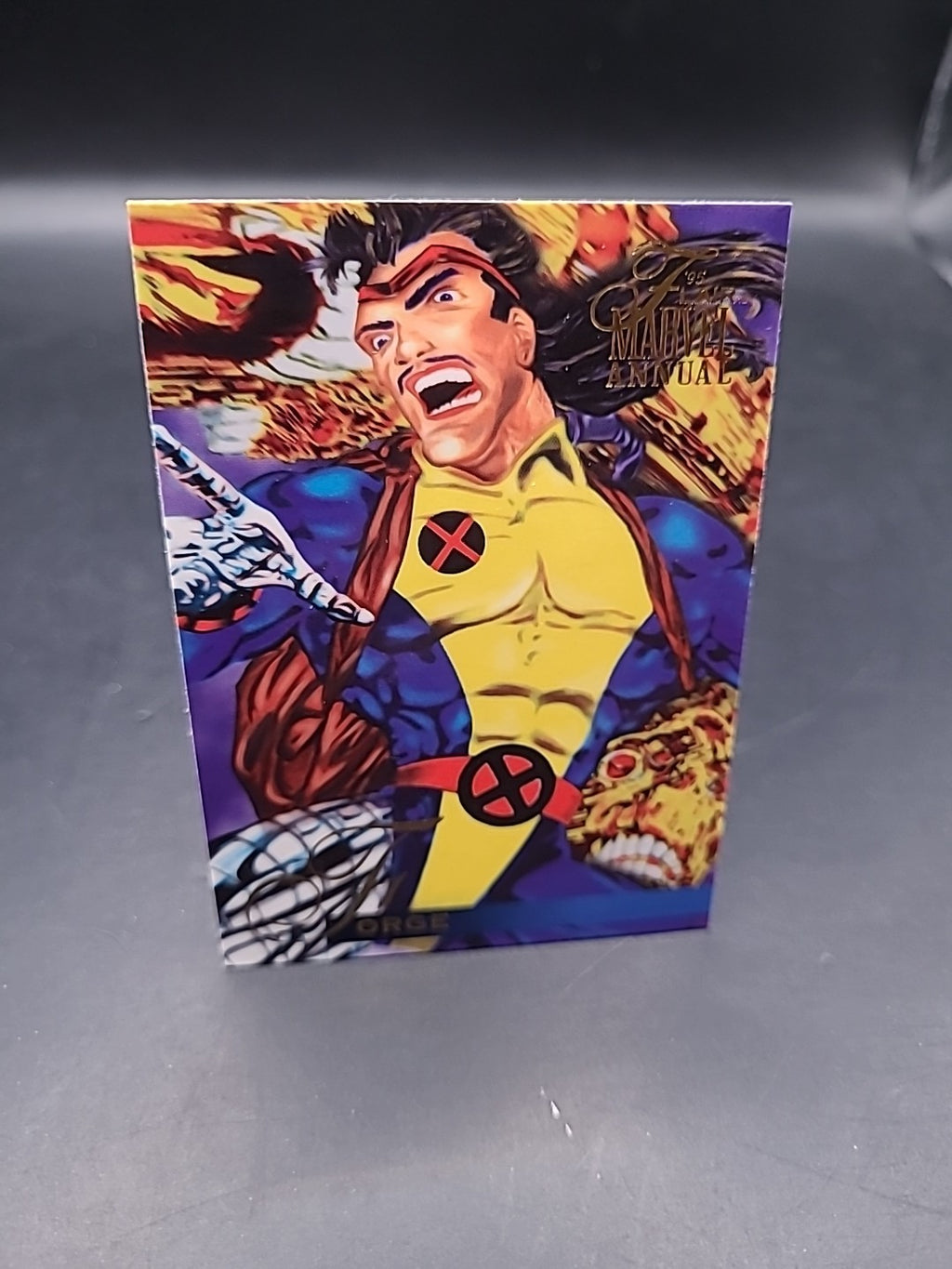 FORGE / 1995 Fleer Flair Marvel Annual BASE Trading Card #29