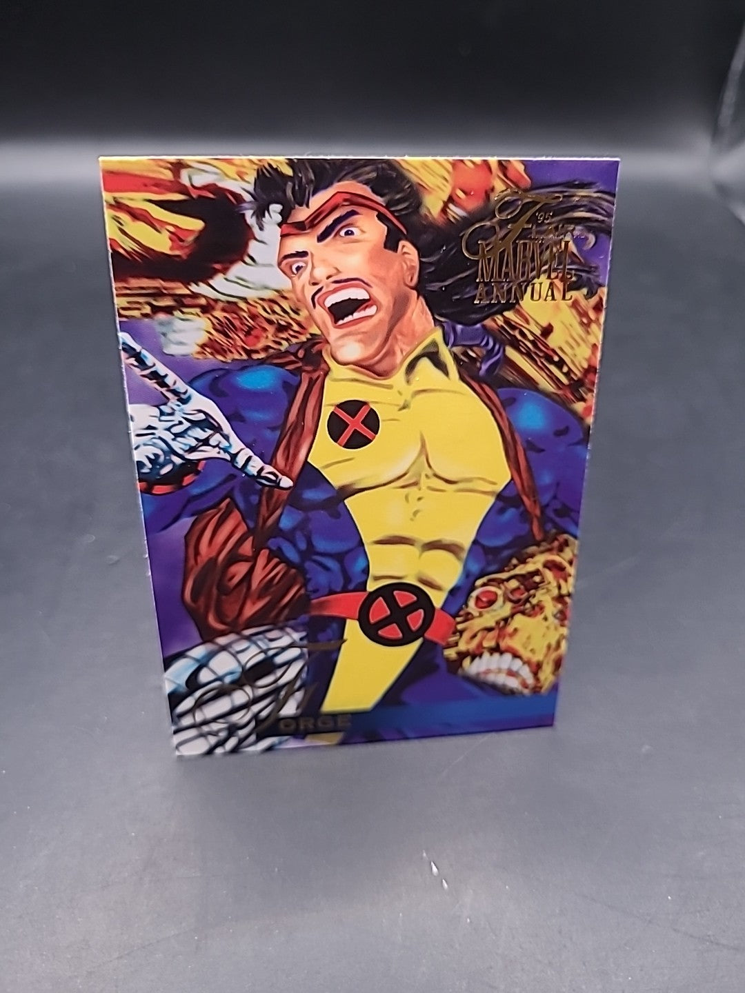 FORGE / 1995 Fleer Flair Marvel Annual BASE Trading Card #29