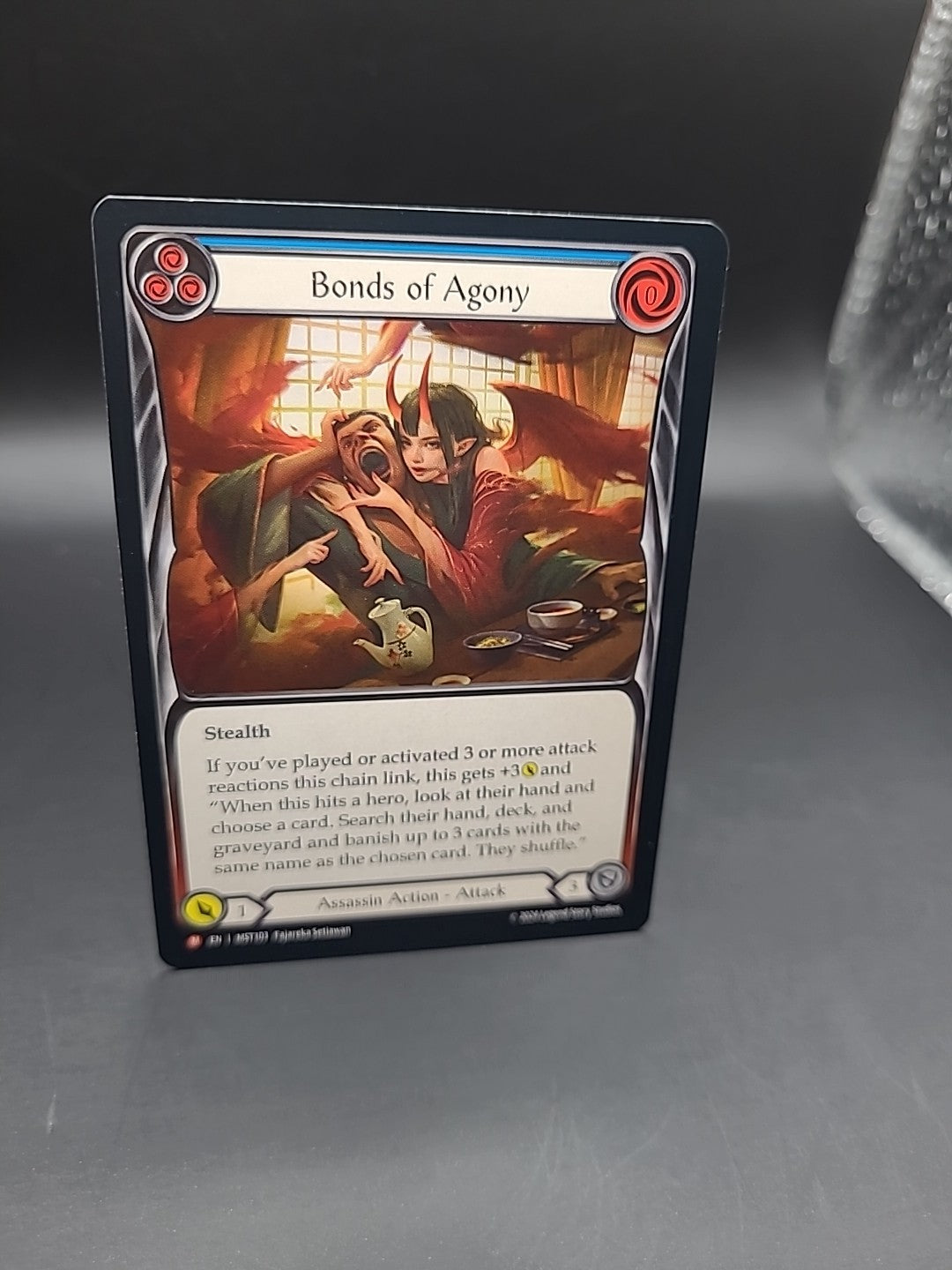 Bonds of Agony - MST103 - Majestic - Regular - Flesh and Blood TCG LP