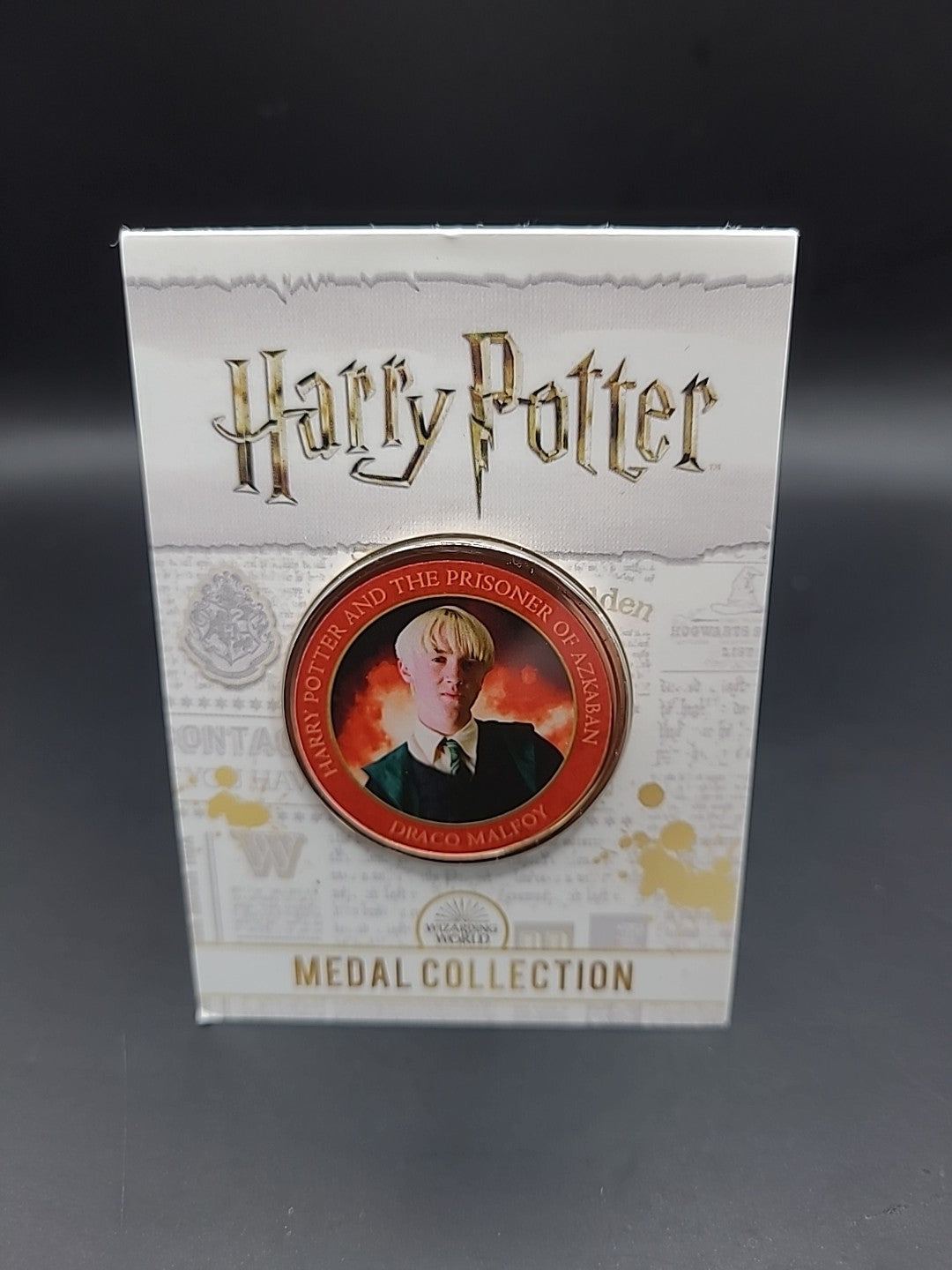 Wizarding World Harry Potter Medal Collection Draco Malfoy Prisoner of Azkaban