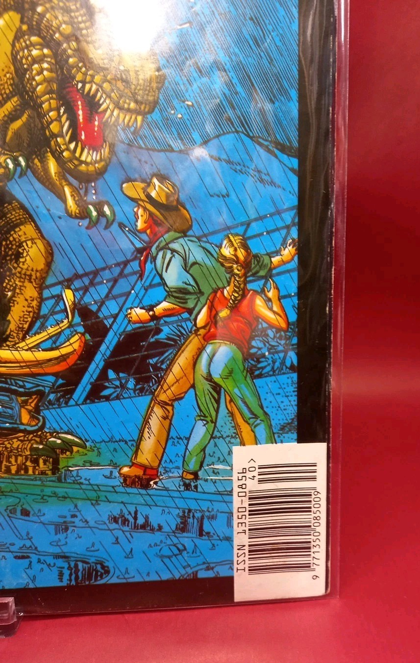 Jurassic Park Official Comic Adaptation No 4 Dark Horse Comics UK, 1993.