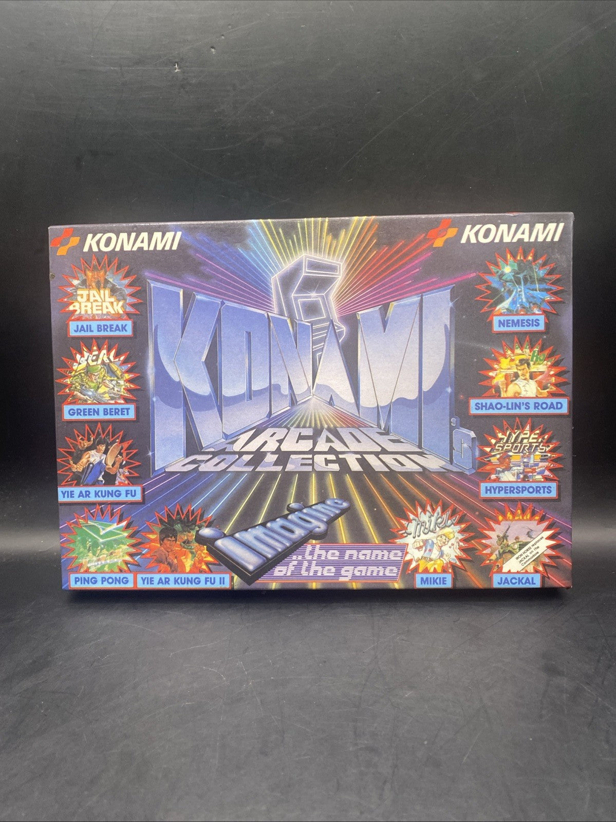 VINTAGE SPECTRUM KONAMI ARCADE COLLECTION TAPE CASSETTE VIDEO GAME 464 664 6128