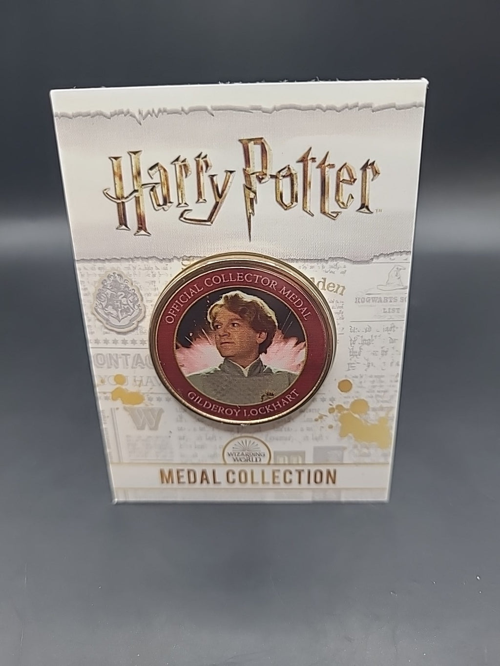 Harry Potter Medal Coin Collection - Characters - Gilderoy Lockhart 