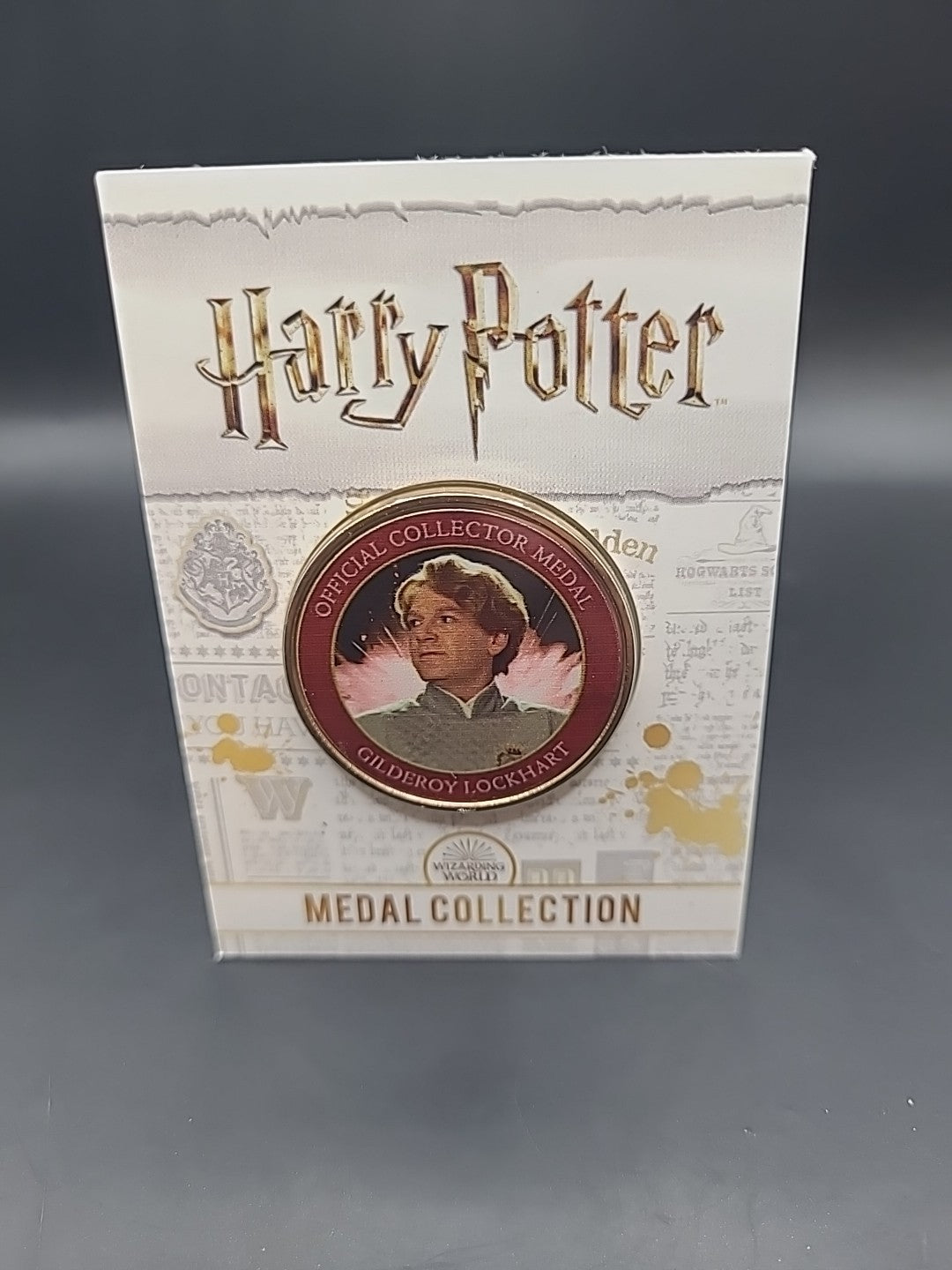Harry Potter Medal Coin Collection - Characters - Gilderoy Lockhart 