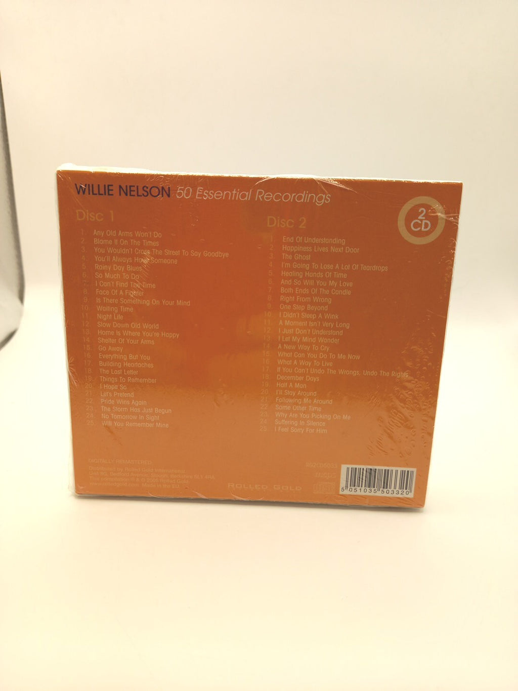 Willie Nelson - 50 Essential Recordings (2005)  NEW AND SEALED