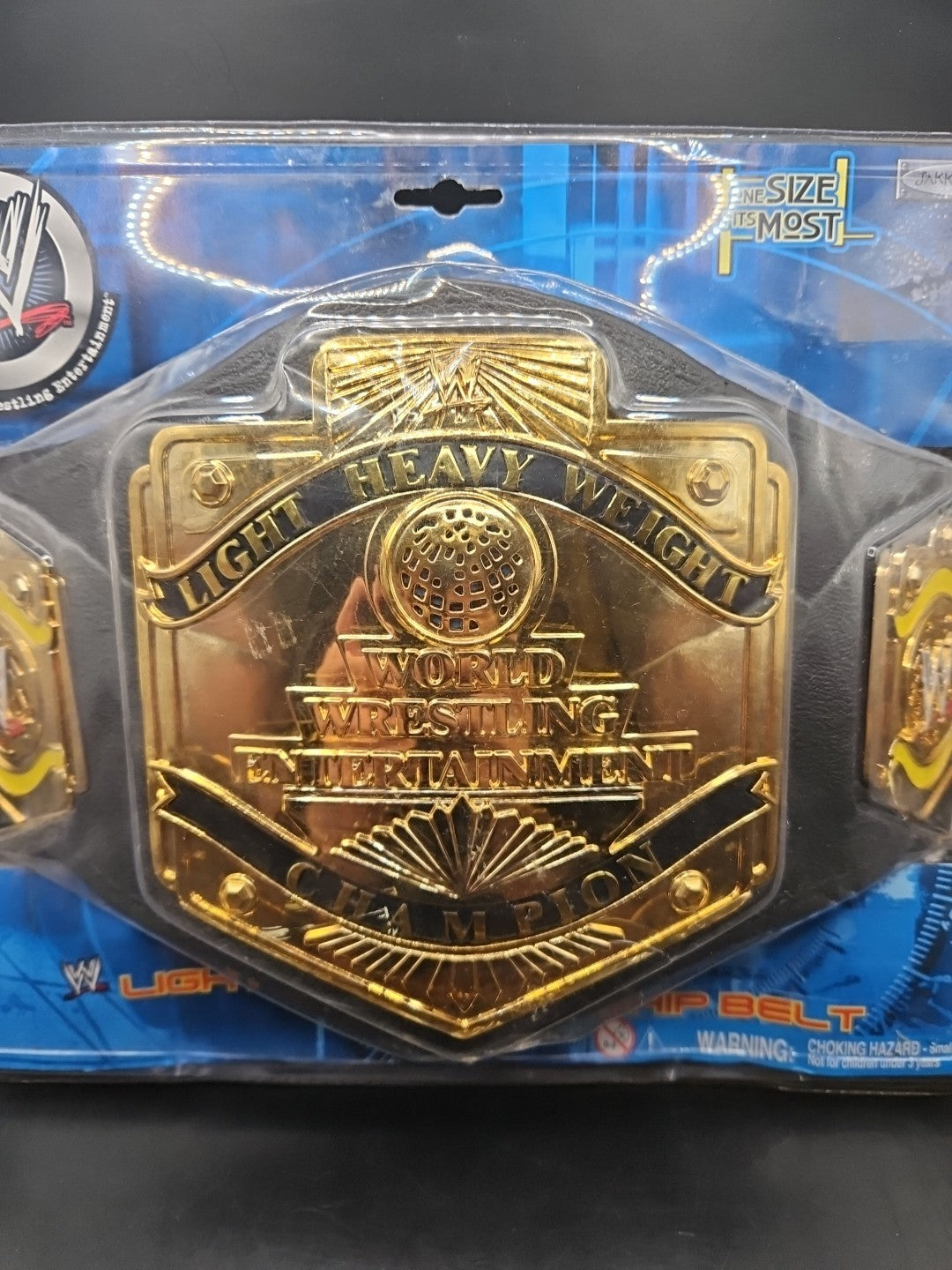 WWF/WWE Jakks Pacific Light Heavyweight Championship Belt