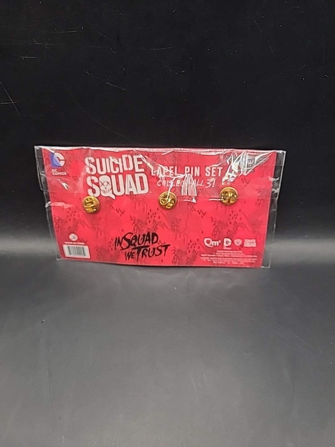 Suicide Squad Label Pin Set QMX