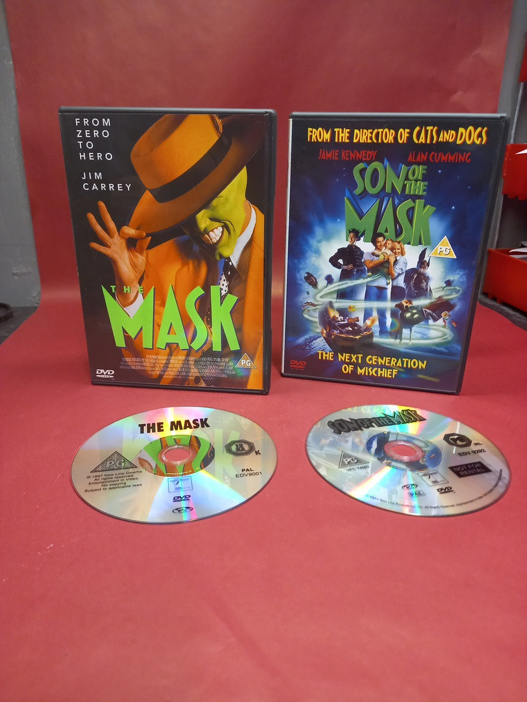 The Mask/Son of a Mask (DVD, 2005)