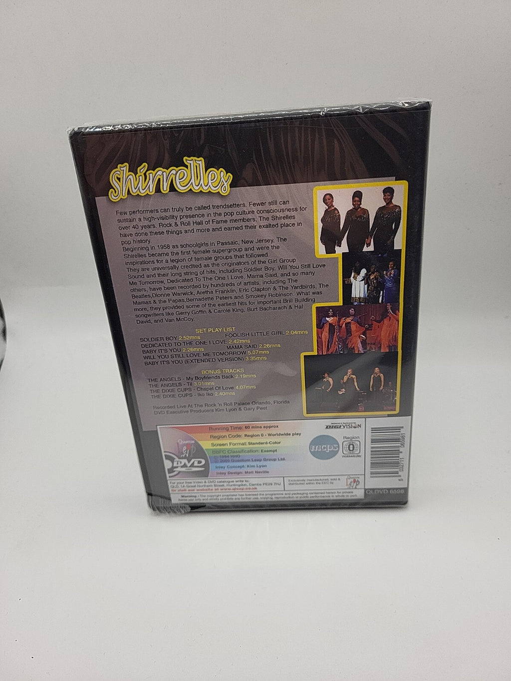 Shirrelles Will You Still Love Me Tomorrow Dvd - New And Sealed