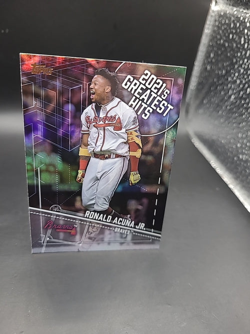 2022 Topps Baseball - 2021's Greatest Hits #21GH-11 Ronald Acuna Jr Braves
