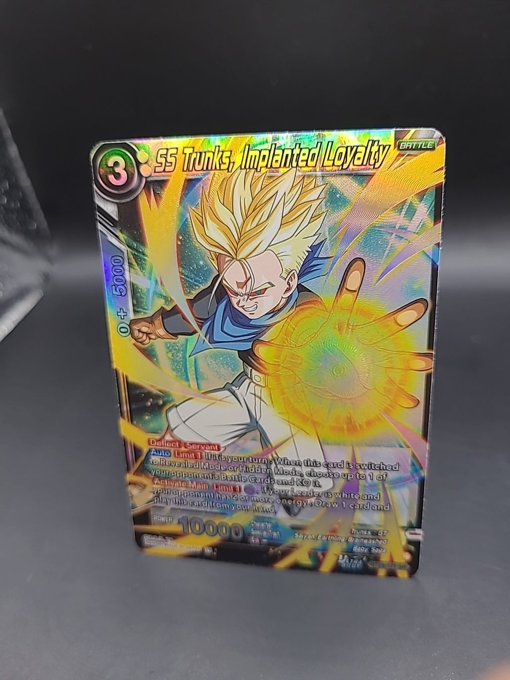 SS3 Trunks, Implanted Loyalty BT29-121 SR - Dragon Ball Super Card Game