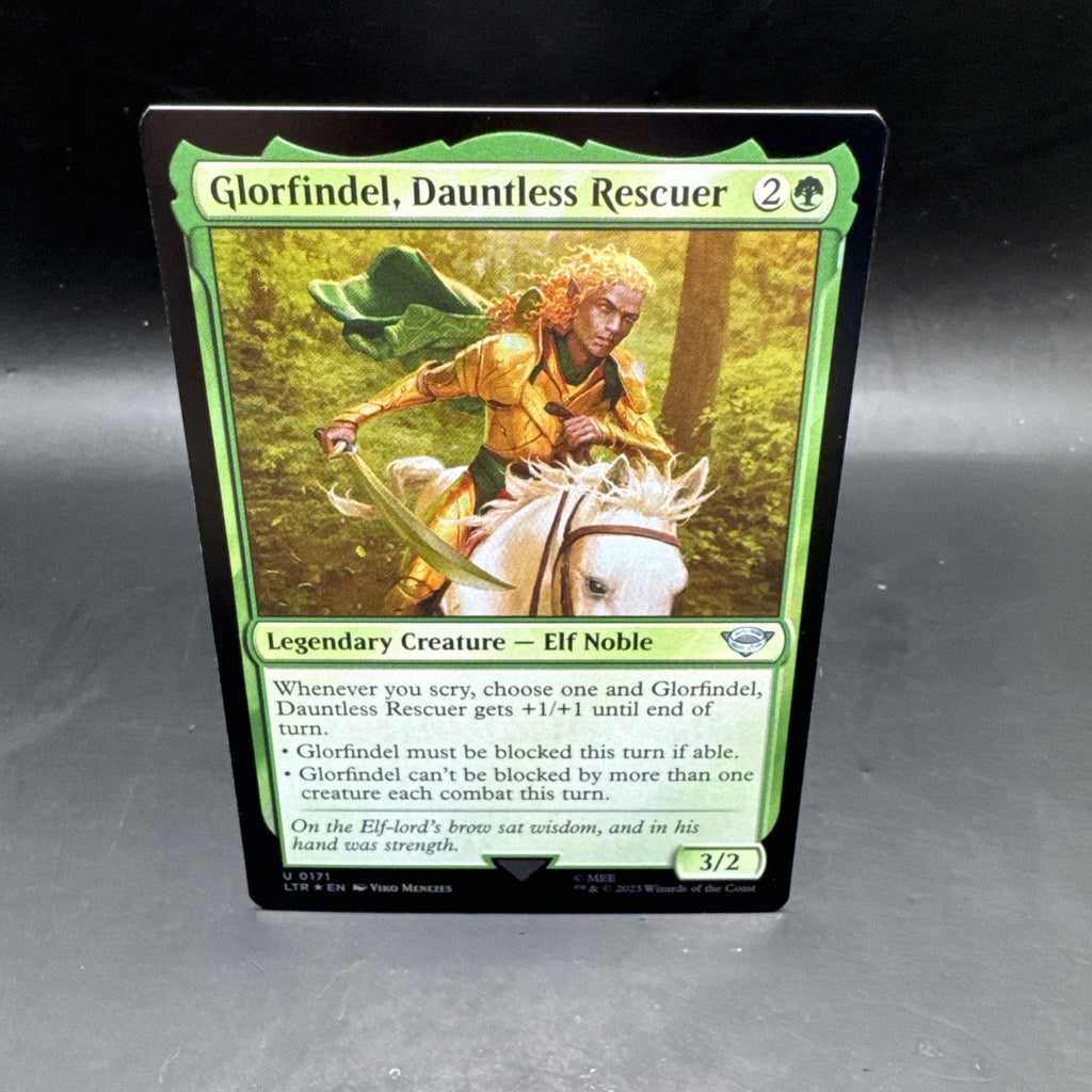 Glorfindel Dauntless Rescuer FOIL , Lord of the Rings, MTG U0171