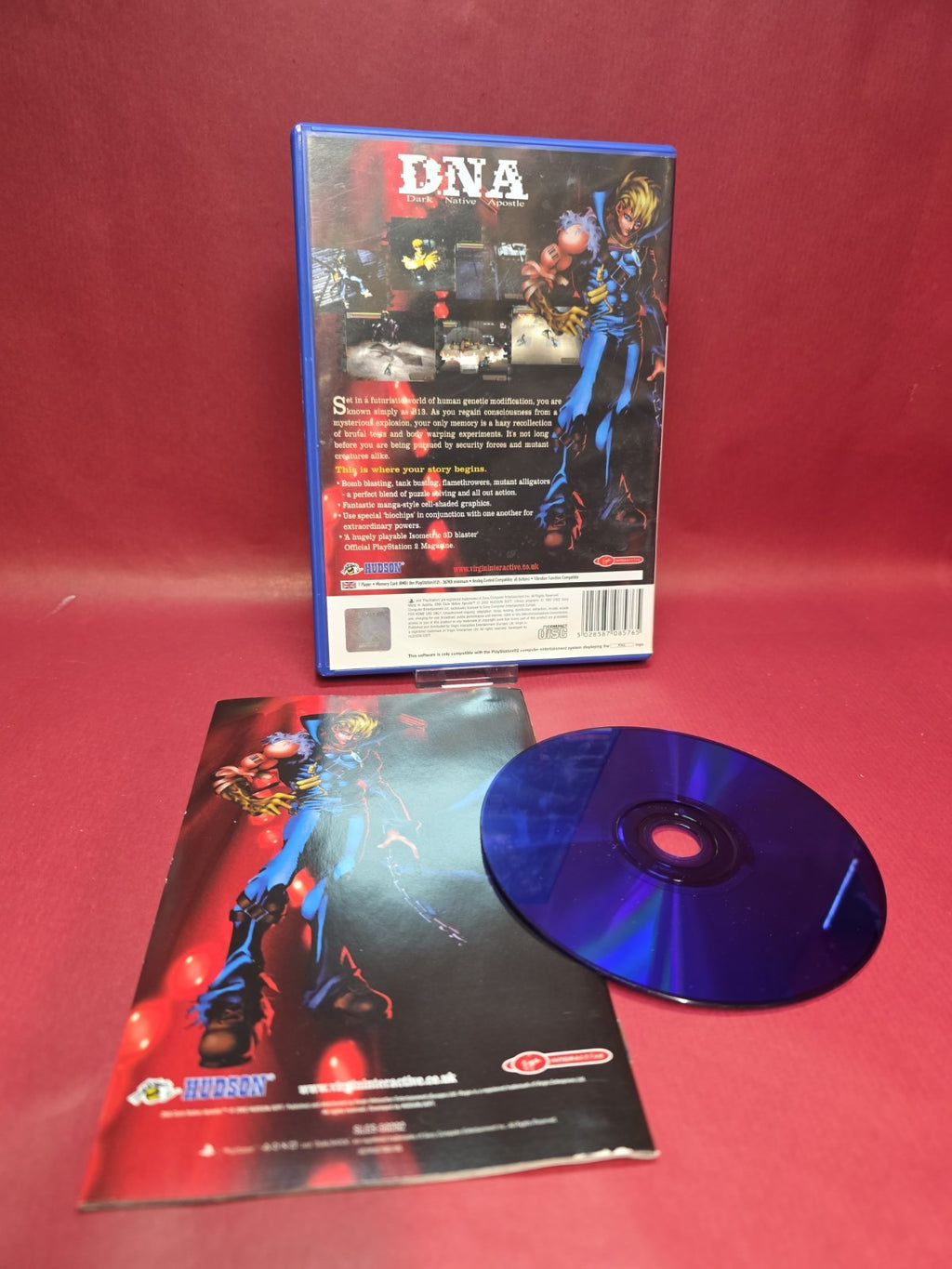 DNA - Dark Native Apostle (Sony PlayStation 2, 2002) - European Version
