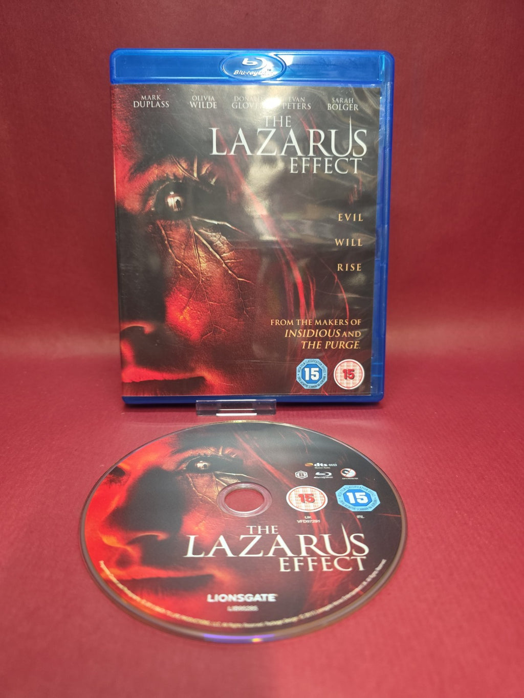 The Lazarus Effect Blu-Ray