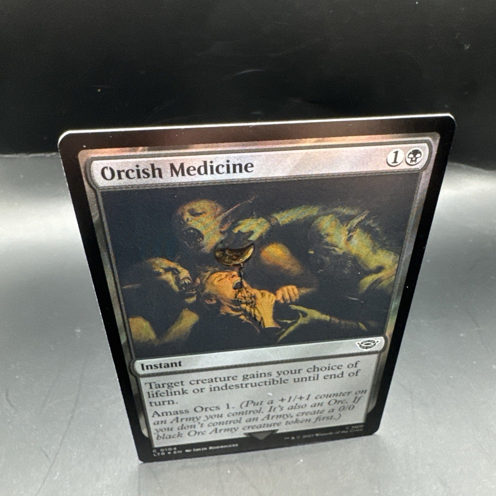 MTG Orcish Medicine Foil + 1 Regular Card C0104