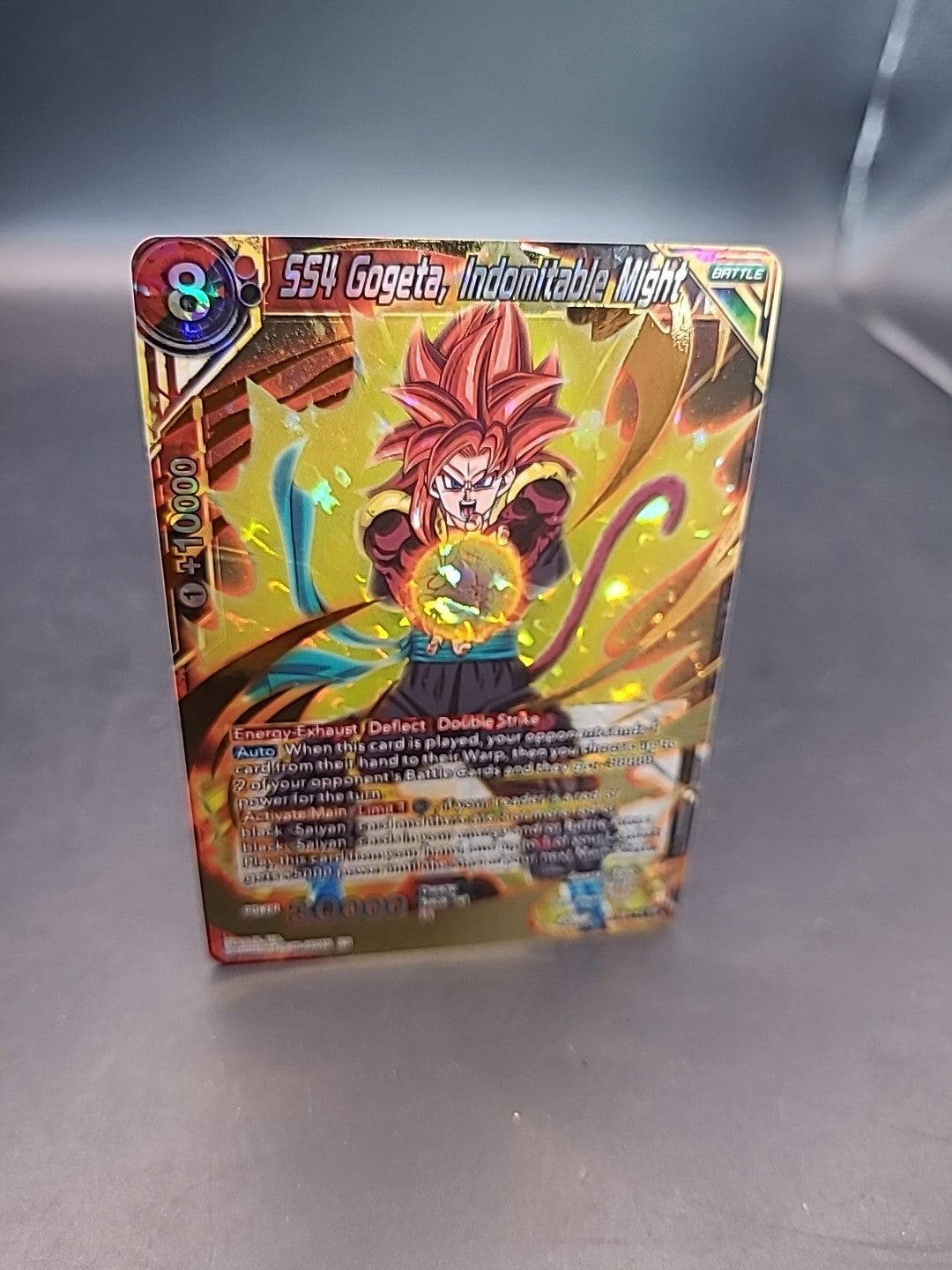 SS4 Gogeta, Indomitable Might BT18-143 SR | Dragon Ball Super Card Game