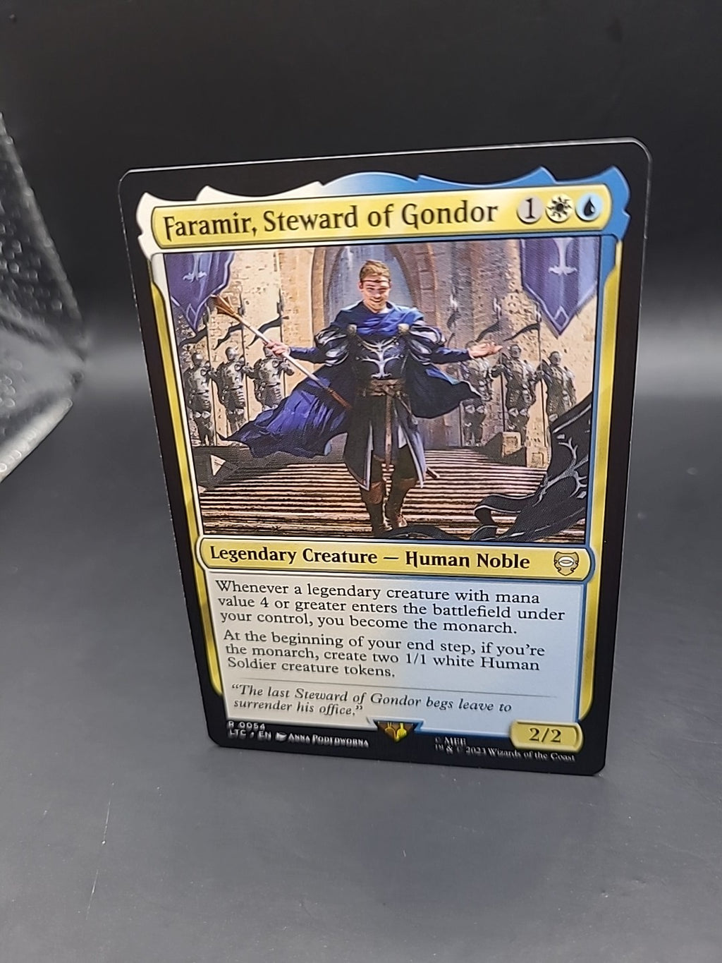 SILVER SCROLL Faramir, Steward of Gondor - LotR - NM - Magic: The Gathering