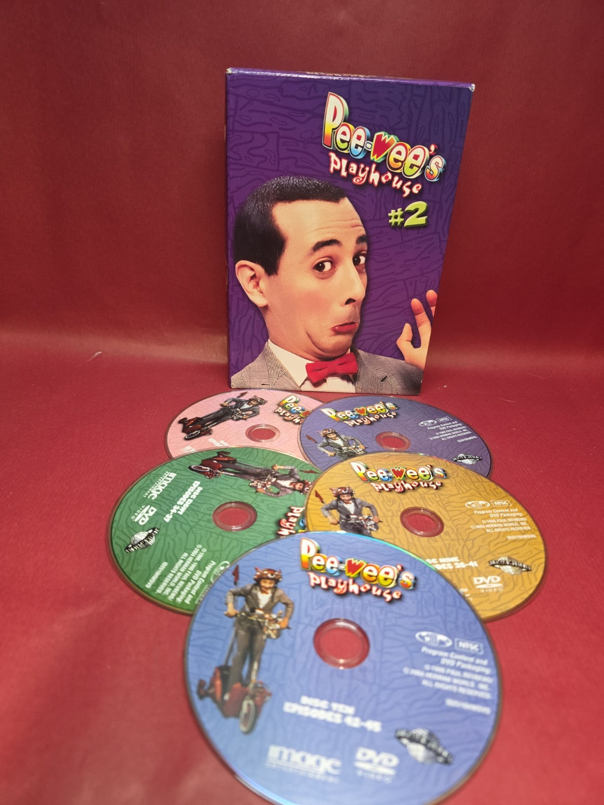 Pee-Wee's Playhouse, Vol. 2 (DVD, 2004) Region 0.  NTSC Format. 