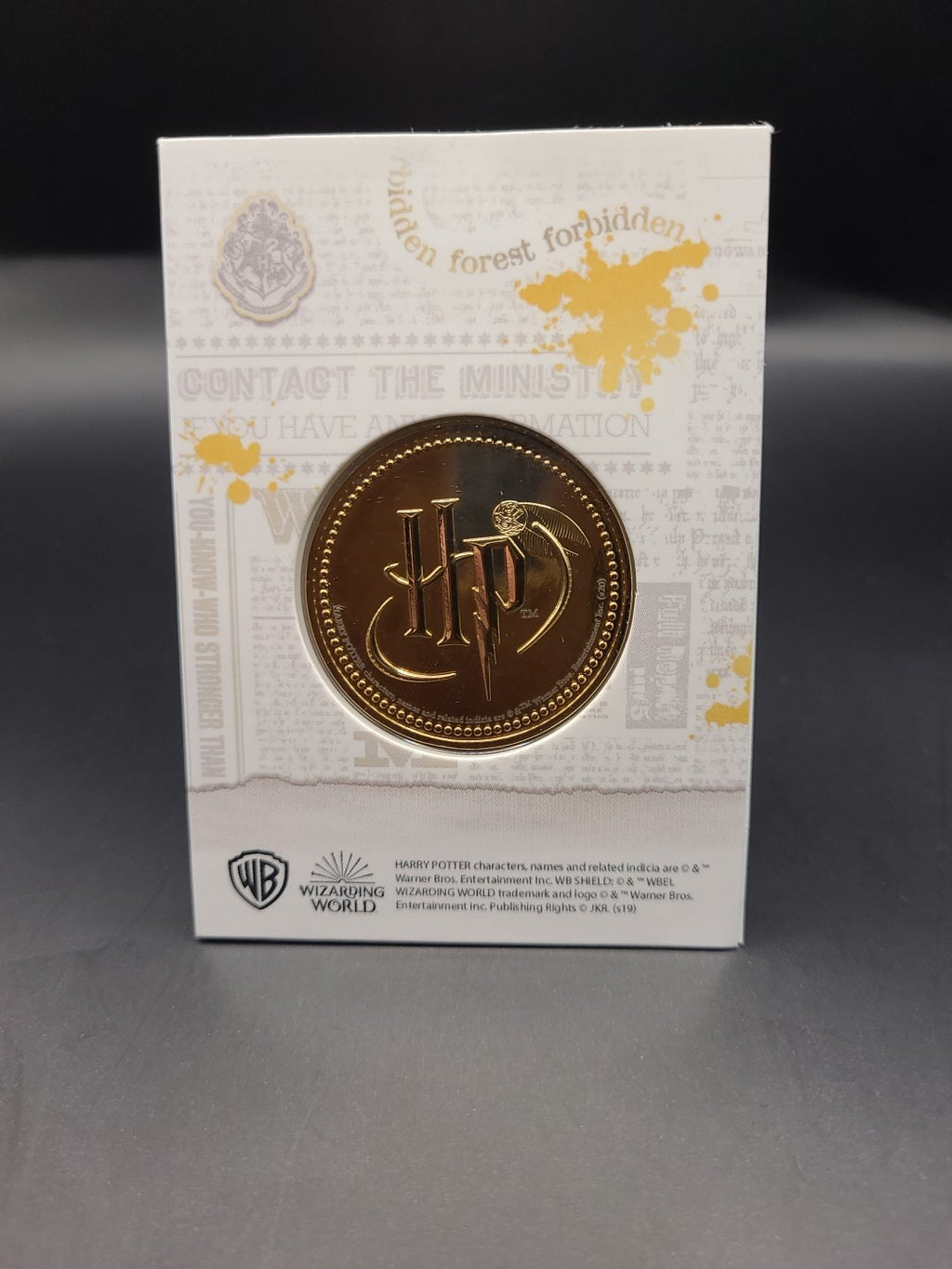 Harry Potter Medal Coin Collection - Philosopher's Stone Minerva Mcgonagall