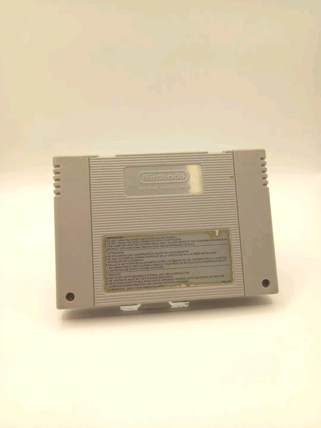 Super Nintendo Archer Macleans Super Dropzone SNES 1992 Cartridge Only