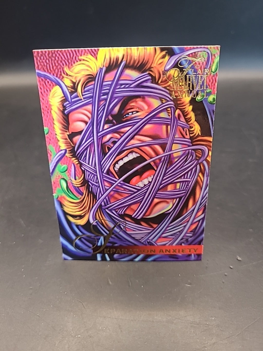 1995 Flair Marvel Annual #68 Separation Anxiety