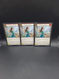 3 X Emissary of Wind Regular Cards - MST199 NM - FaB Flesh and Blood