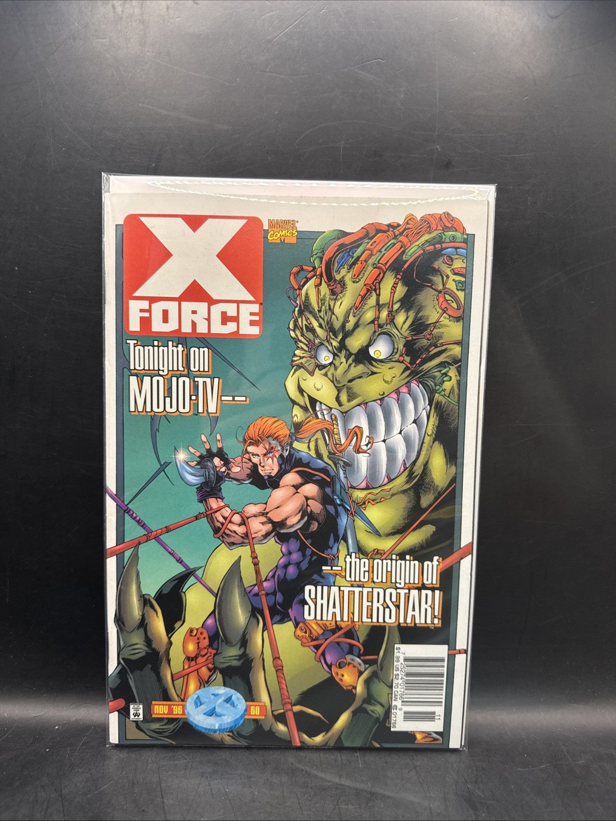 X-FORCE #60 FIRST PRINT MARVEL COMICS (1996) MOJO CABLE SHATTERSTAR