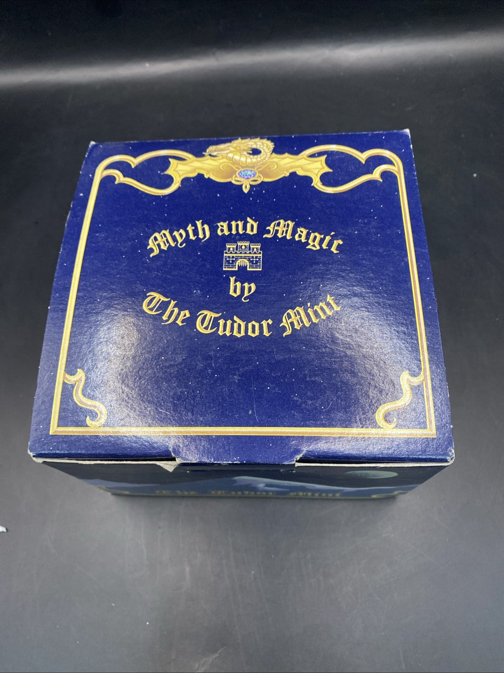 VTG Tudor Mint Collectable Myth & Magic Figurine, The Dragon Thief #3128 Boxed