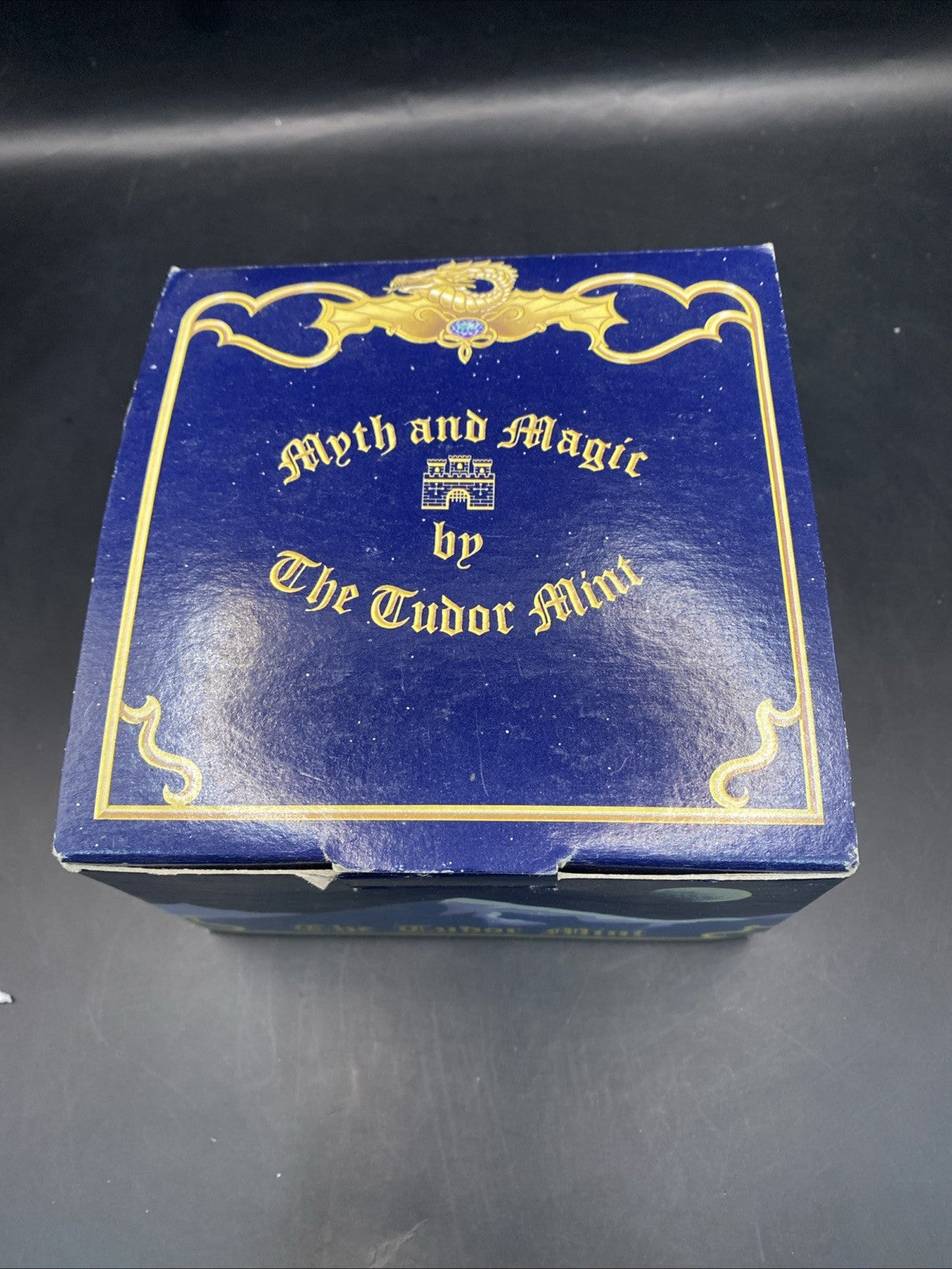 VTG Tudor Mint Collectable Myth & Magic Figurine, The Dragon Thief #3128 Boxed