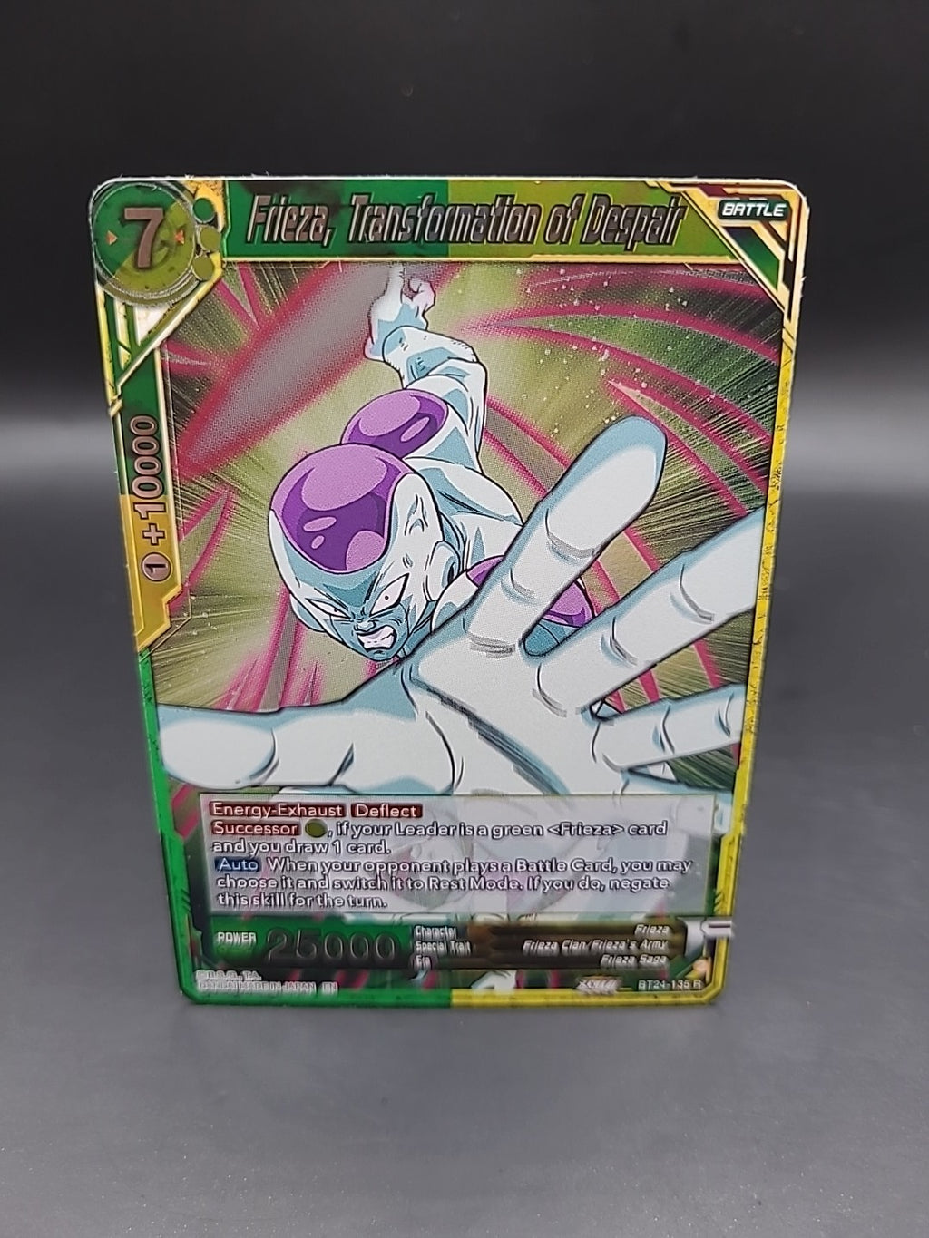 Frieza, Transformation of Despair BT24-135 R Foil Dragon Ball Super NM