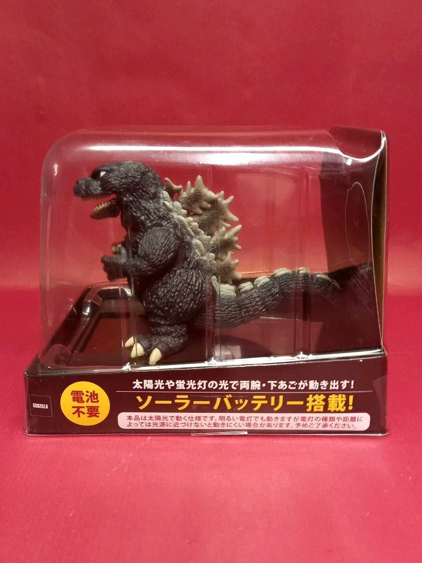 Rare Godzilla solar mascot figure Moves In Sunlight Arms Mouth Japan Toho 2019