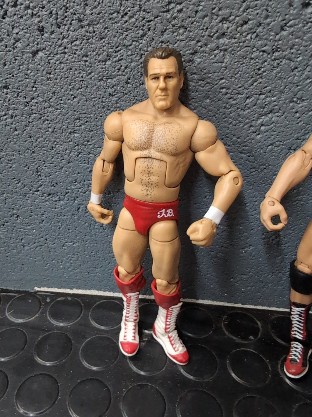 3 X Mattel Wrestling Figures Flair, Anderson, Blanchard, WCW/WWE