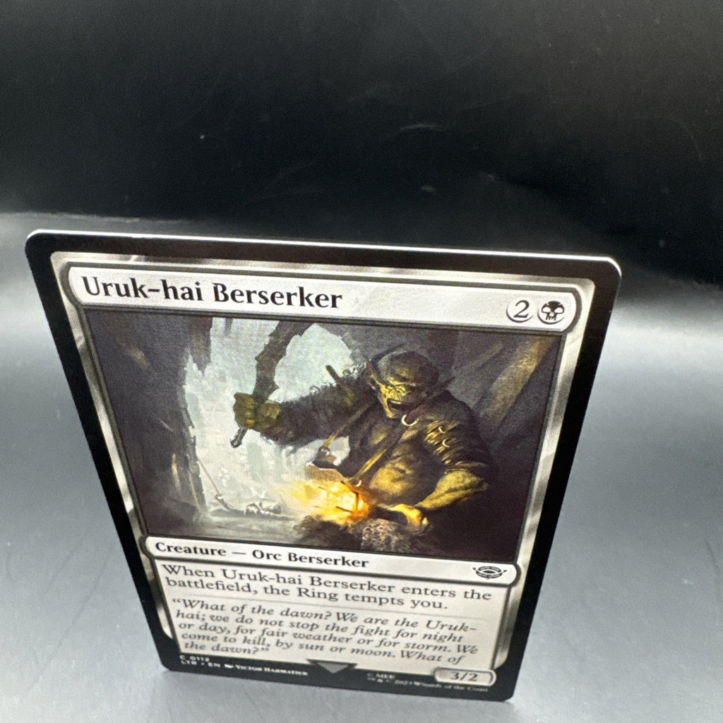 [MTG] Uruk-hai Berserker Foil C0112 + 1 Regular Card