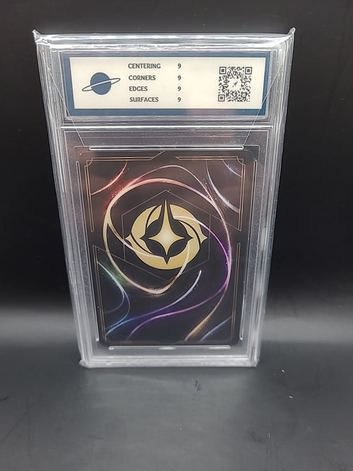 192/204 CAPTAIN AMELIA RKT GRADED 9 SUPER RARE DISNEY LORCANA CARD