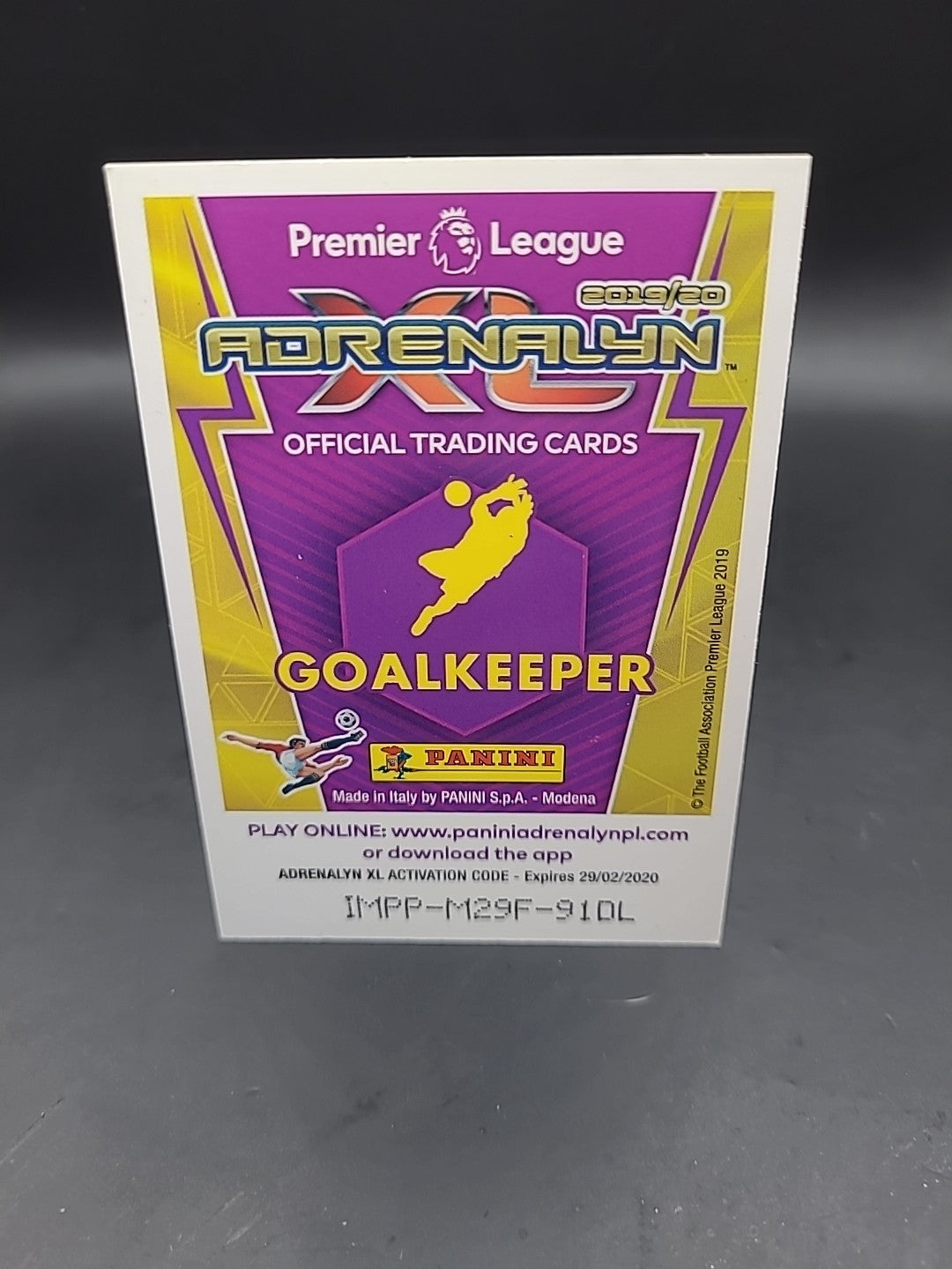 Panini Adrenalyn XL Premier League 2019/20 Hugo Lloris Limited Edition - LP