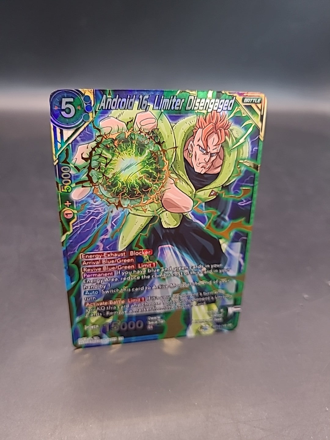 Android 16, Limiter Disengaged BT14-149 SR - Dragon Ball Super Card