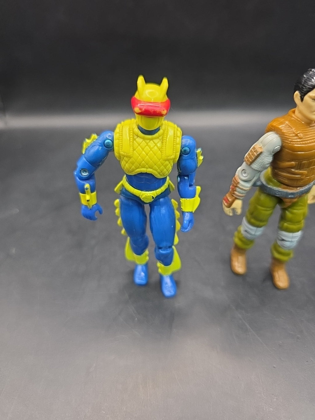 3 X G.I Joe Hasbro Figures Cobra Enemy, Budo & Clean Sweep