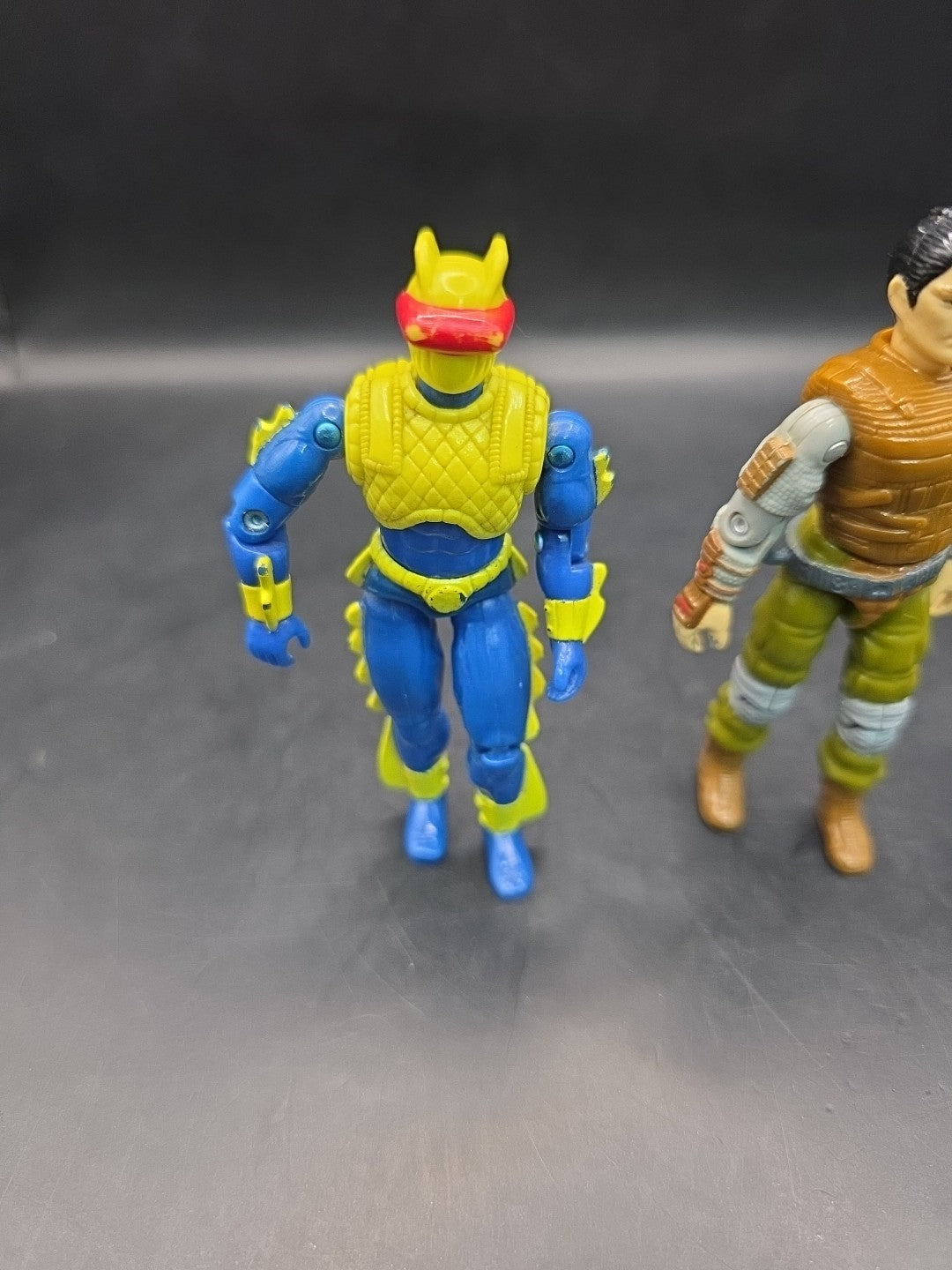 3 X G.I Joe Hasbro Figures Cobra Enemy, Budo & Clean Sweep