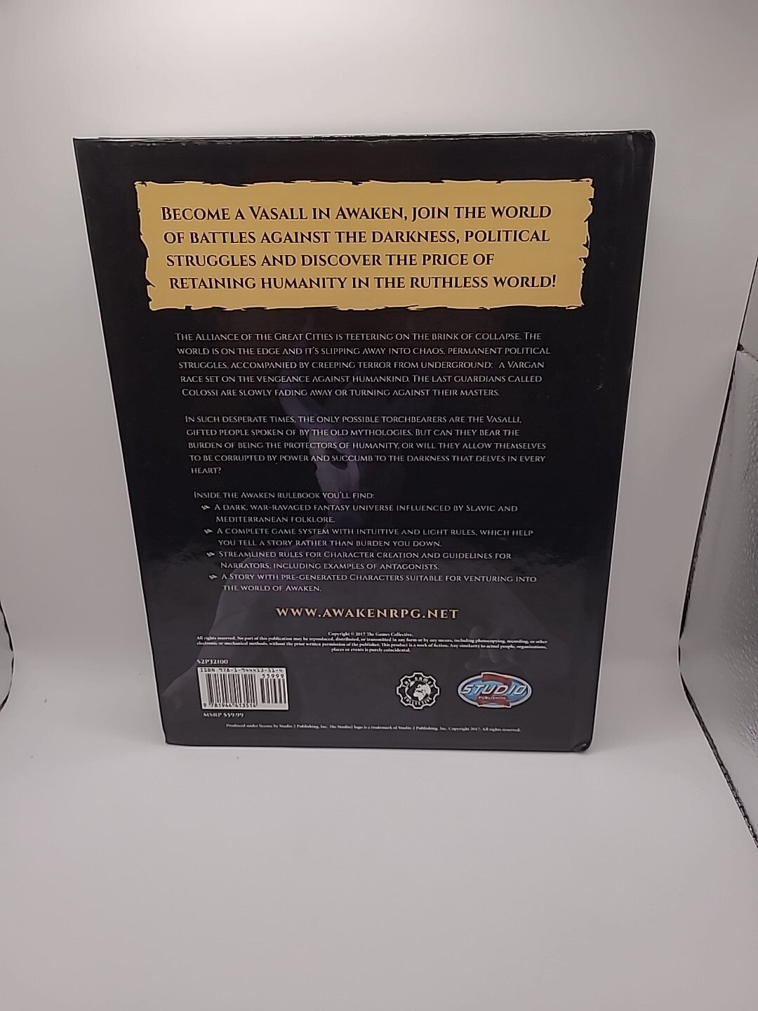 Awaken: Dark Fantasy Roleplaying Game Rulebook