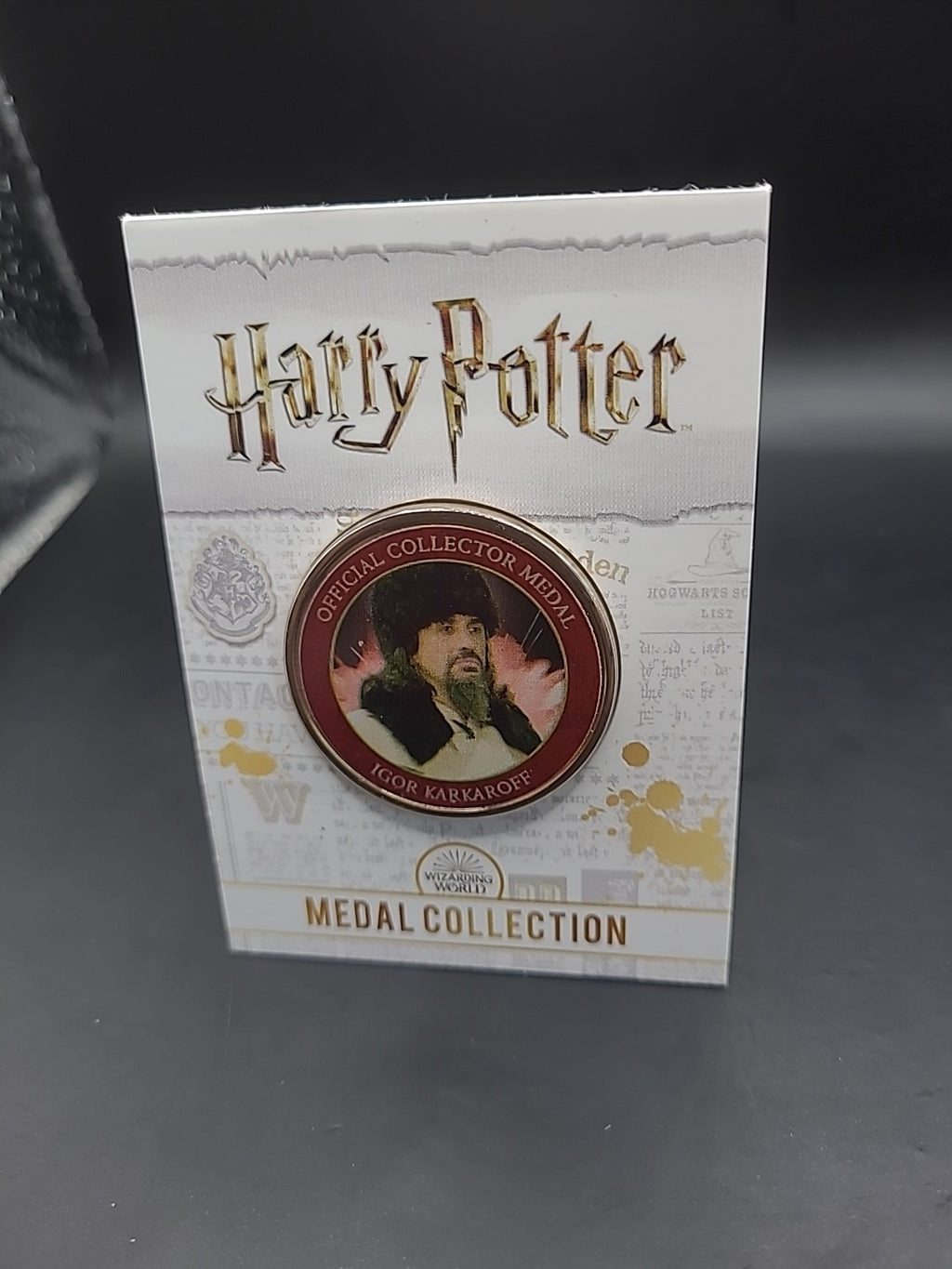 Harry Potter Medal Coin Collection - Characters - Igor Karkaroff 