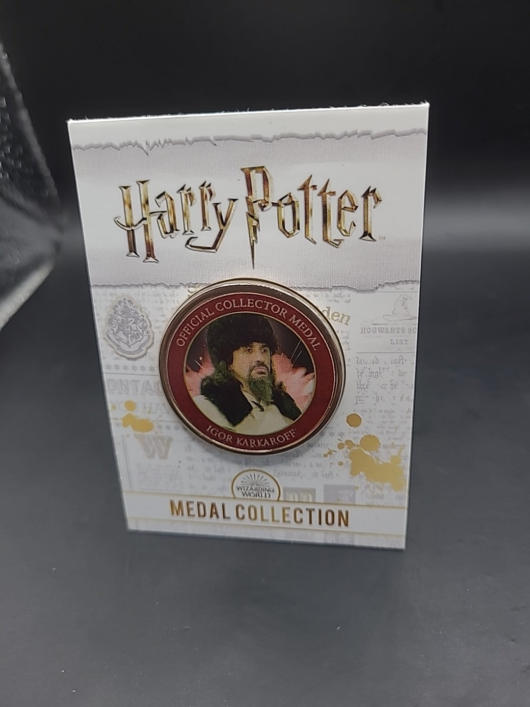Harry Potter Medal Coin Collection - Characters - Igor Karkaroff 